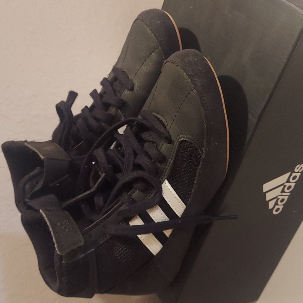 Adidas Kids Wrestling Shoes Size 2 1/2